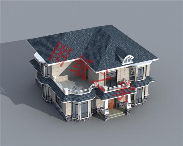 二層別墅設計圖，外觀新穎，快來選購吧！！！