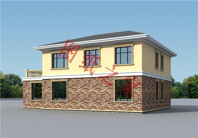 二層別墅設計圖，外觀新穎，快來選購吧！！！