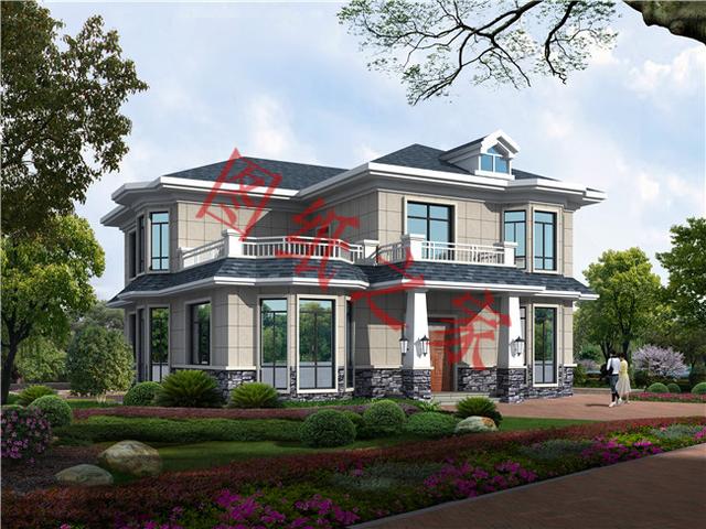 二層別墅設計圖，外觀新穎，快來選購吧！！！