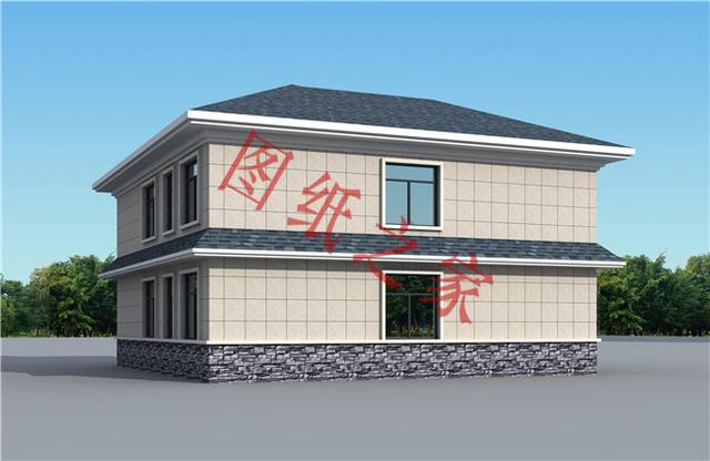 二層別墅設計圖，外觀新穎，快來選購吧！！！