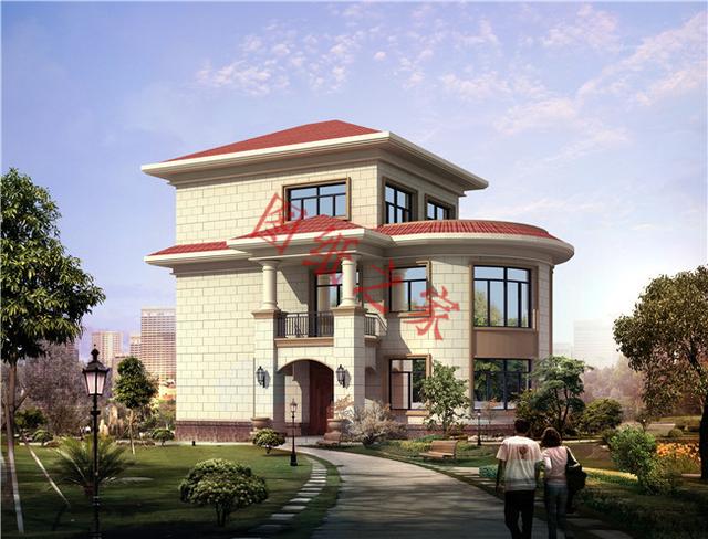 農村三層別墅設計圖，外觀新穎，設計獨特，造價實惠！