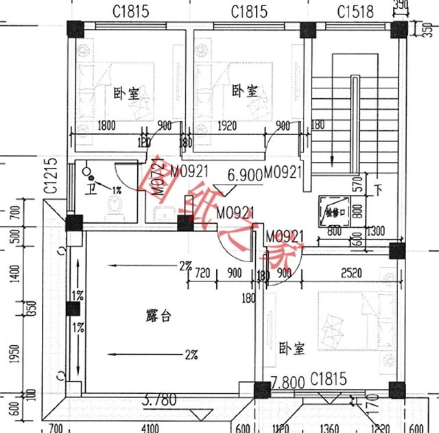 農村三層別墅設計圖，外觀新穎，設計獨特，造價實惠！