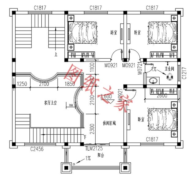 農村三層別墅設計圖，外觀新穎，設計獨特，造價實惠！