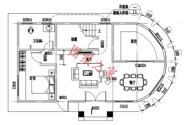 農村三層別墅設計圖，外觀新穎，設計獨特，造價實惠！