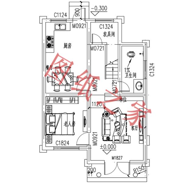 二層別墅設(shè)計(jì)圖，讓你遠(yuǎn)離城市喧囂，心曠神怡！