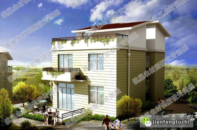 幾款20萬左右農村二層小別墅設計圖！