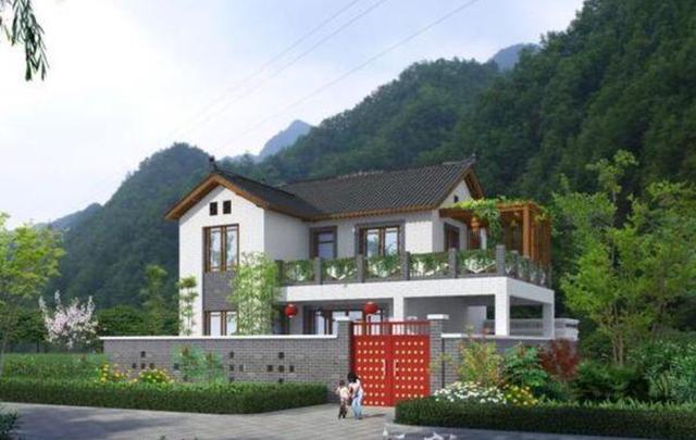 兩款農(nóng)村小二樓設(shè)計圖，讓人過目不忘，占地小價格優(yōu)！