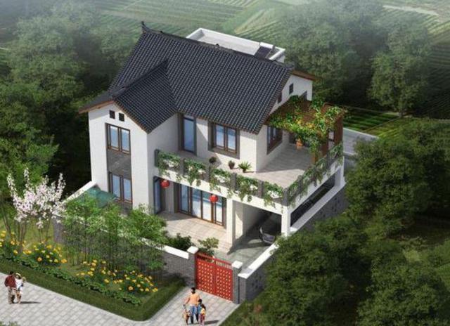 兩款農(nóng)村小二樓設(shè)計圖，讓人過目不忘，占地小價格優(yōu)！