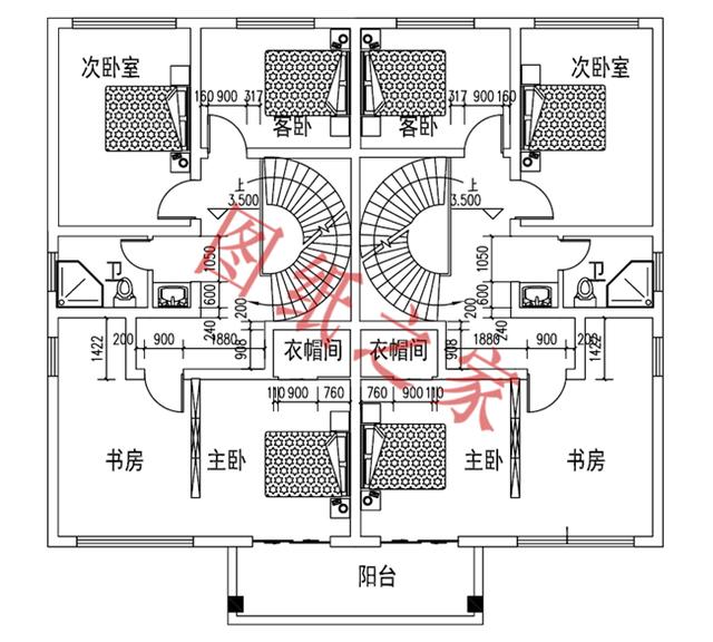 農(nóng)村二層自建房設計，都是實用戶型，正在熱銷中...