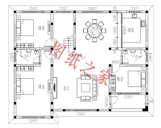 6套精美別致的農(nóng)村別墅設(shè)計圖，喜歡就來下單吧！