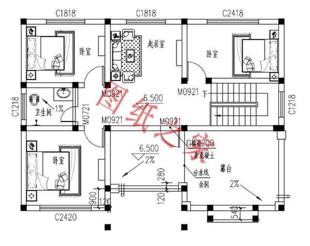 6套農村三層別墅設計圖，造價合理，外觀高端！