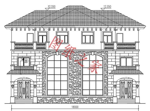 6套農村三層別墅設計圖，造價合理，外觀高端！