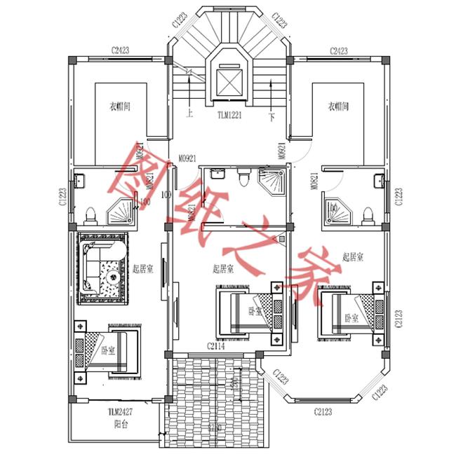 5套三層別墅設計圖，結構合理舒適，造價實惠。