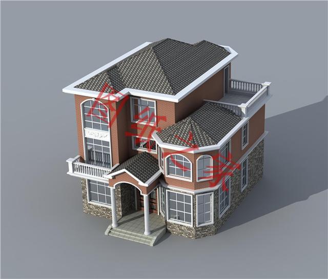 5套三層別墅設計圖，結構合理舒適，造價實惠。