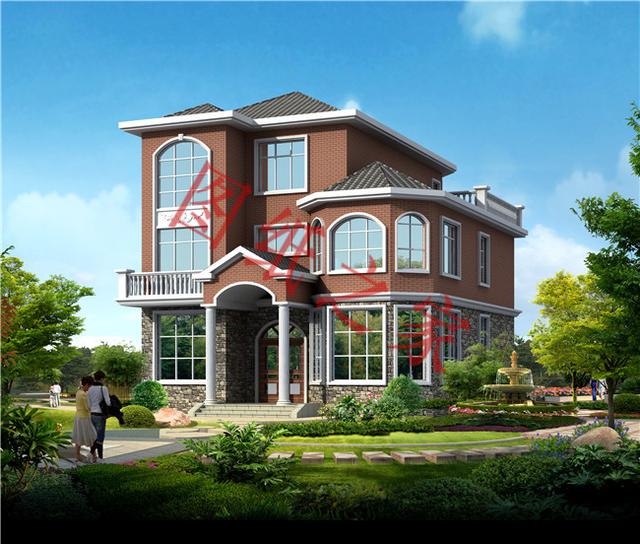 5套三層別墅設計圖，結構合理舒適，造價實惠。