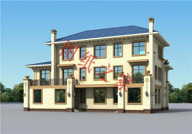 5套三層別墅設計圖，結構合理舒適，造價實惠。