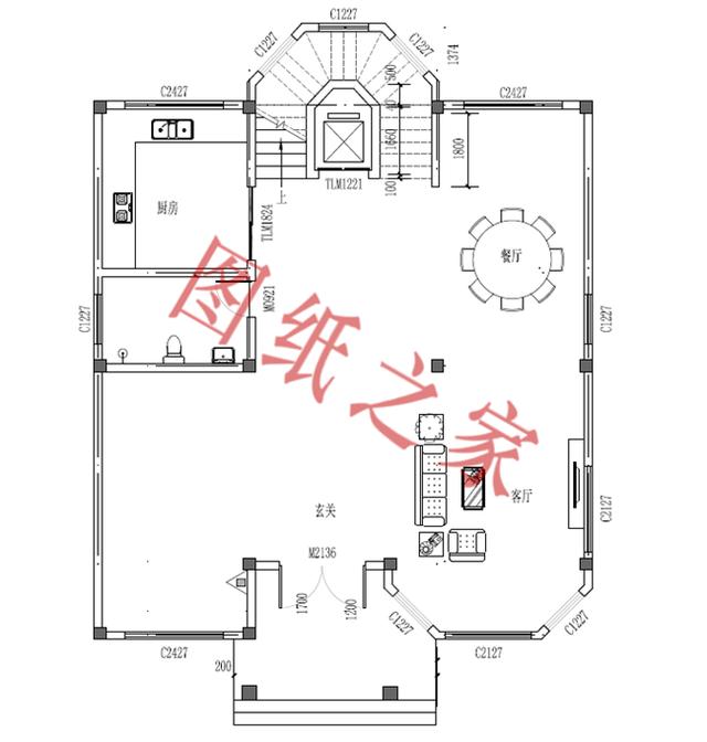 5套三層別墅設計圖，結構合理舒適，造價實惠。