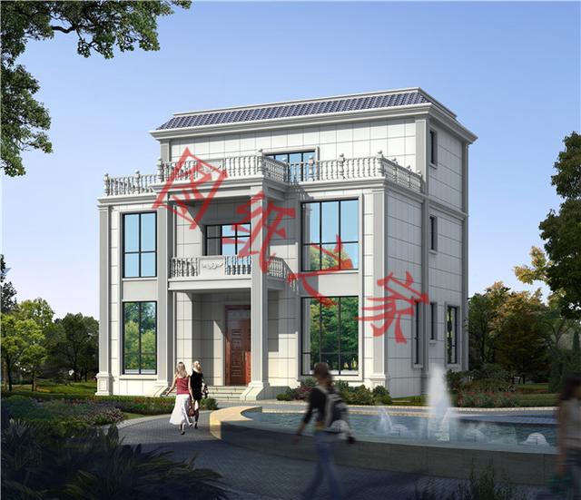 5套三層別墅設計圖，結構合理舒適，造價實惠。