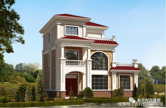 爆款歐式別墅設計圖， 布局合理，外觀新穎！