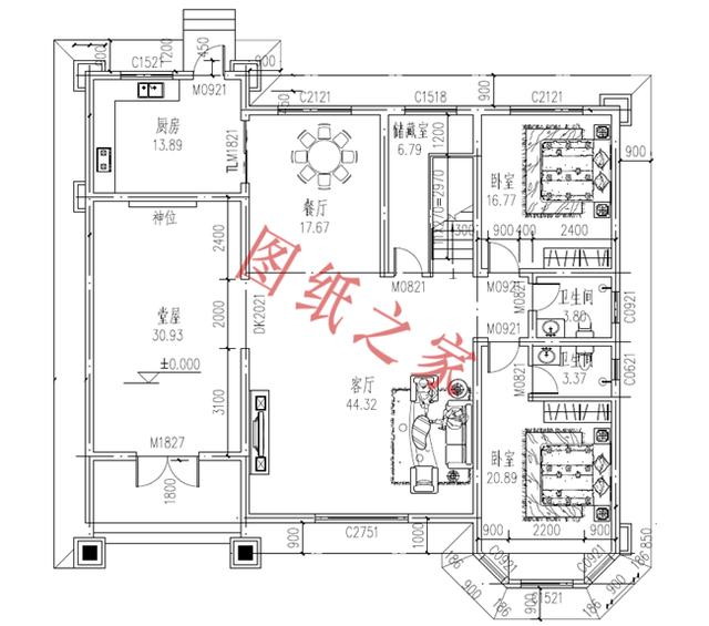 6套農村三層別墅設計圖，外觀大氣、造價低廉！
