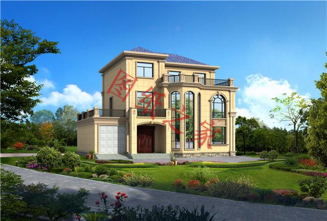 6套農村三層別墅設計圖，外觀大氣、造價低廉！