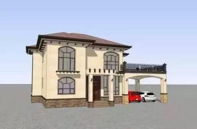 新款農(nóng)村自建房，清新雅致，沉穩(wěn)大氣，你值得參考！