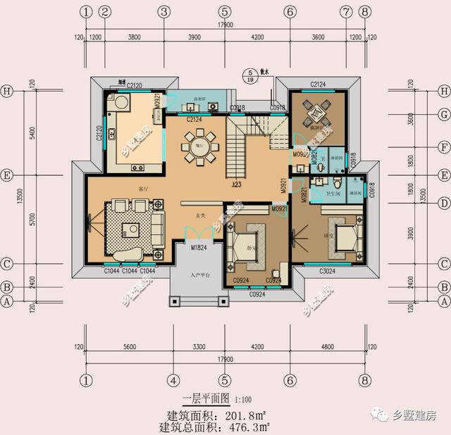 鄉村別墅設計圖，民宿新商機！給你不同的意境！