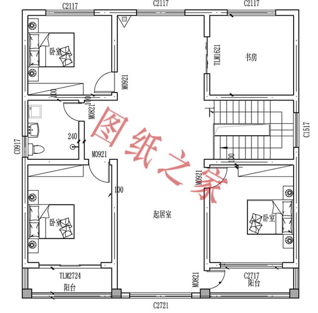 農村二層自建房設計圖，造價低廉，您理想的首選！