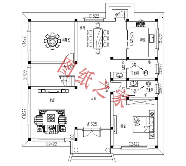 農村二層自建房設計圖，造價低廉，您理想的首選！