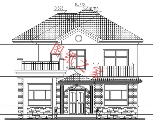 農村二層自建房設計圖，造價低廉，您理想的首選！
