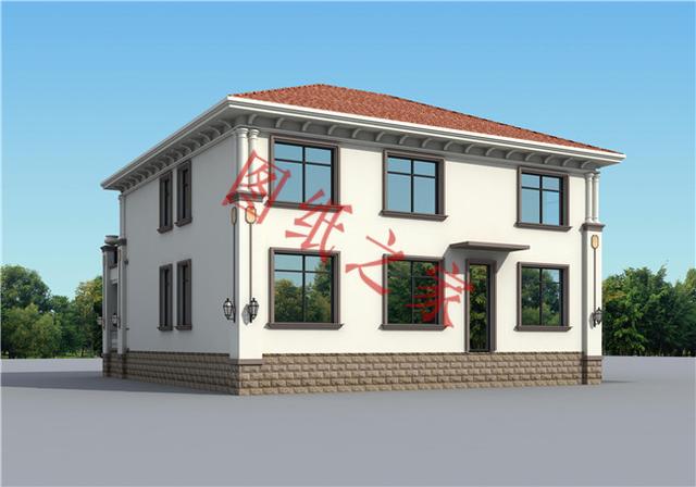 農村二層自建房設計圖，造價低廉，您理想的首選！