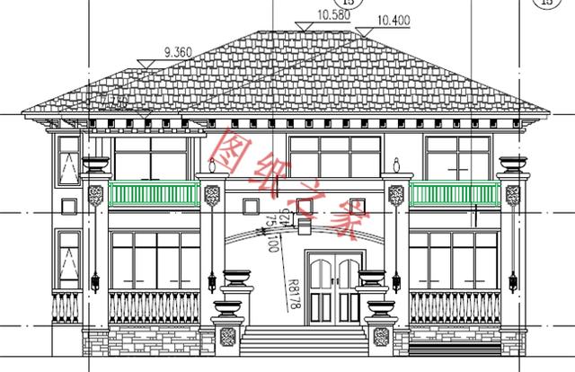 農村二層自建房設計圖，造價低廉，您理想的首選！
