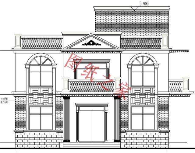 農村二層自建房設計圖，造價低廉，您理想的首選！