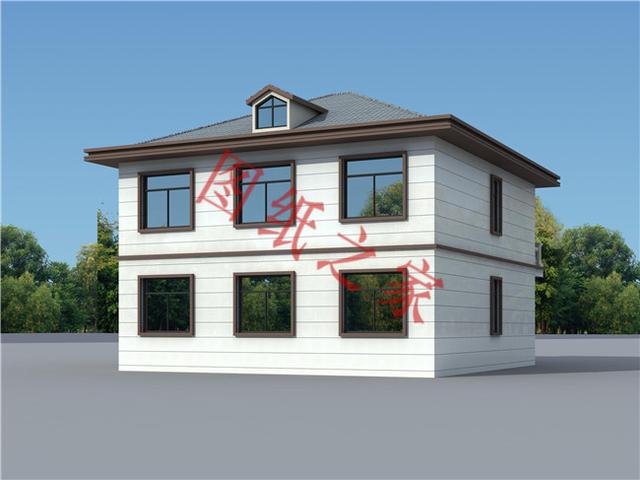 農村二層自建房設計圖，造價低廉，您理想的首選！