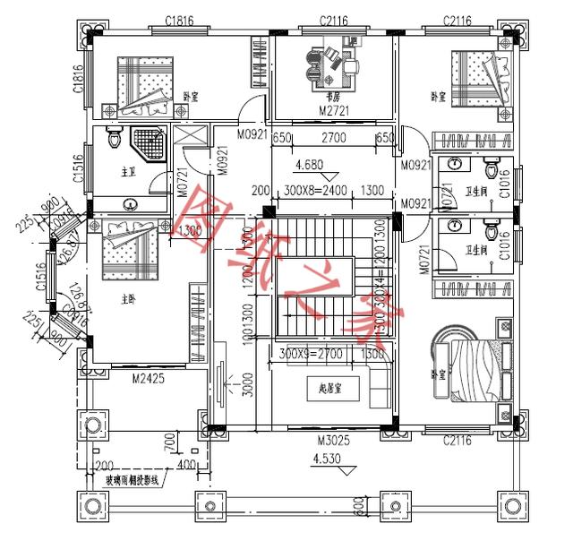 農村二層自建房設計圖，造價低廉，您理想的首選！