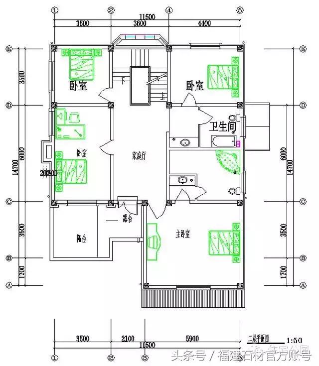 推薦幾款石材別墅設(shè)計圖，總有一套適合你！