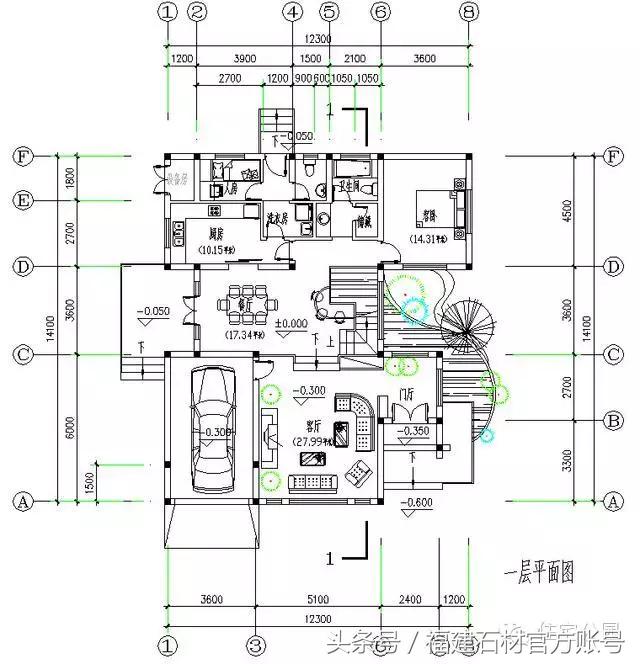 推薦幾款石材別墅設(shè)計圖，總有一套適合你！