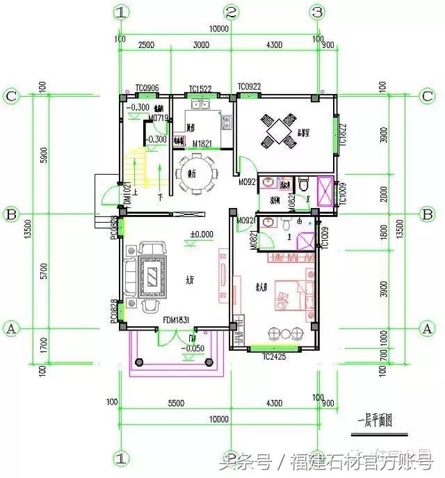 推薦幾款石材別墅設(shè)計圖，總有一套適合你！