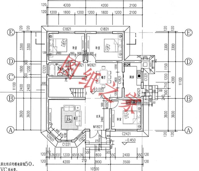 幾套二層別墅設計圖，簡單又大氣，歡迎喜歡的人點贊和收藏！
