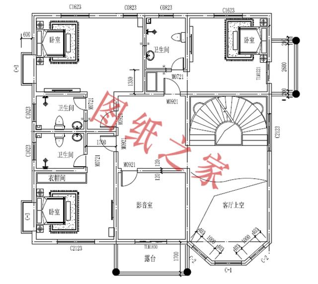 6套三層別墅設計圖，外觀獨特，結構合理！您還在猶豫什么？