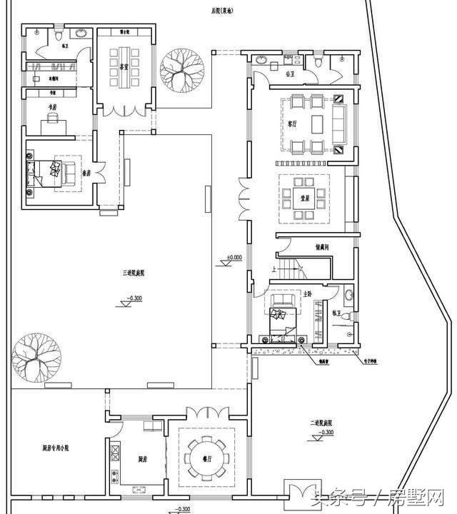 理想的別墅設計圖，中國風十足，歡迎收藏！
