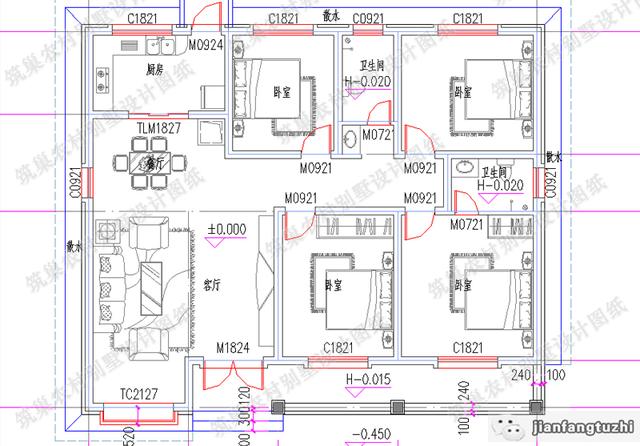 10款最新款農村別墅設計圖，應有盡有！