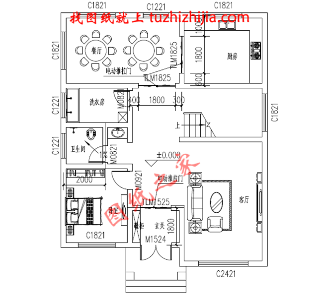 農(nóng)村120方三層自建房子設(shè)計(jì)圖紙，再過(guò)10年不會(huì)淘汰