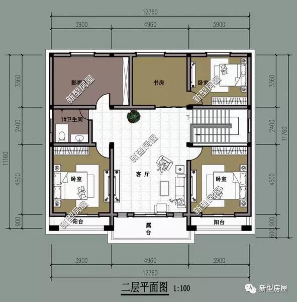 6套農村新式自建房，內部構造一應俱全！