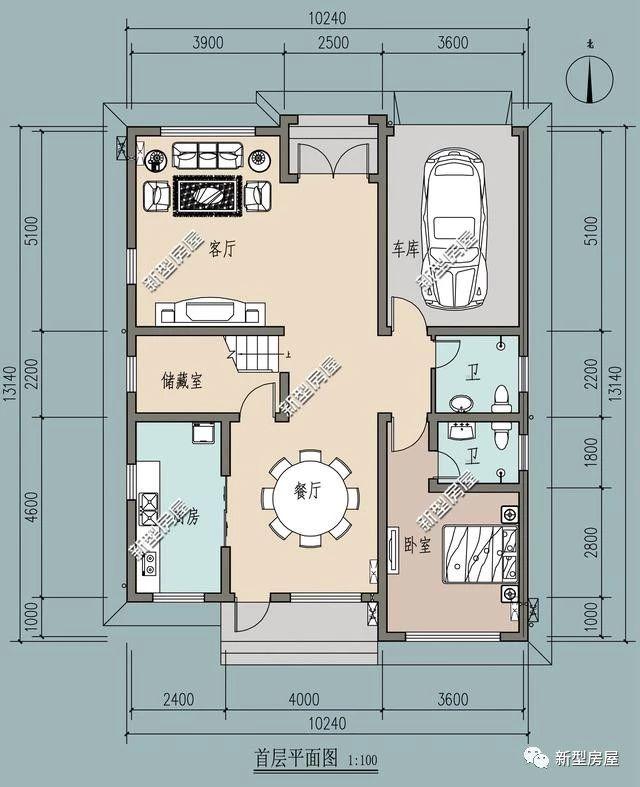 6套農村新式自建房，內部構造一應俱全！