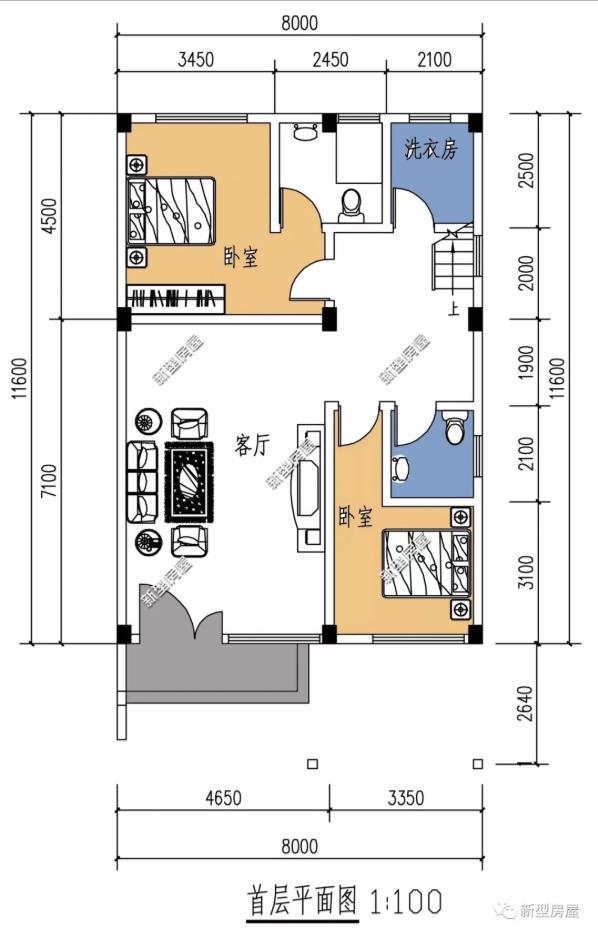 6套占地小的別墅設計圖，造價低廉，你值得擁有！