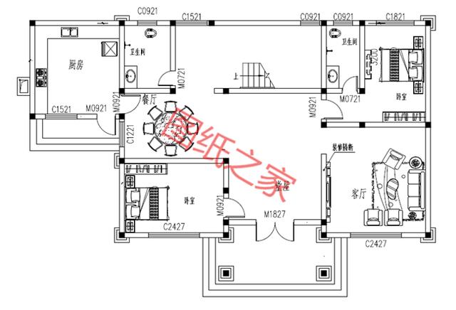 5套三層別墅設計圖，既美觀又實用，高大上的享受！