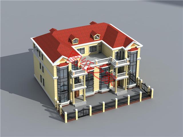 5套三層別墅設計圖，既美觀又實用，高大上的享受！