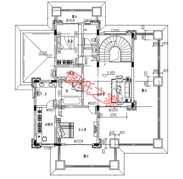 自建房設計圖，簡單大氣，最重要的是符合您的審美要求！