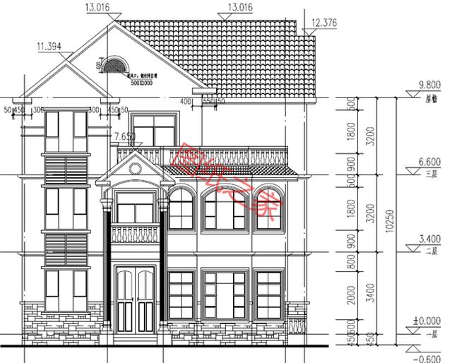 自建房設計圖，簡單大氣，最重要的是符合您的審美要求！
